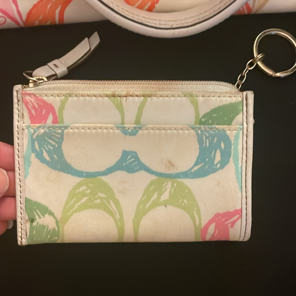 Coach Colorful  C Patterned Women's Tote Bag - Picture 4 of 17